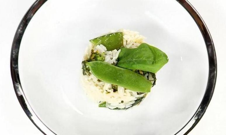 Рецепт зеленого ризотто