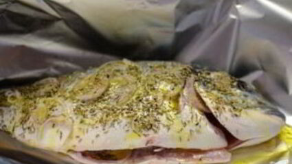 дорада в духовке в фольге