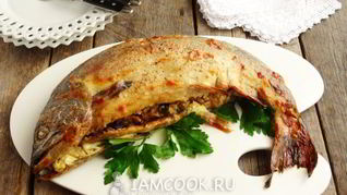 Фаршированная горбуша