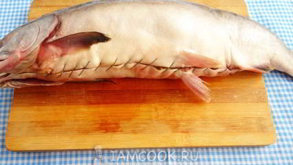 фаршированная горбуша