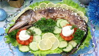 Фаршированная щука