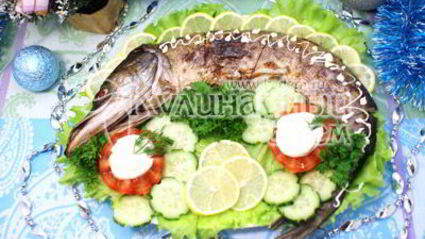 фаршированная щука