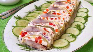 Фаршированная сельдь Калейдоскоп