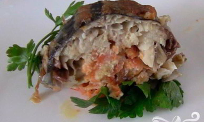 Рецепт фаршированной скумбрии