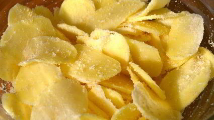 фаршированные мидии, запеченные под картофельной корочкой