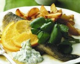 Форель в фольге с запеченным картофелем