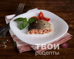 Горбуша, запеченная в рукаве