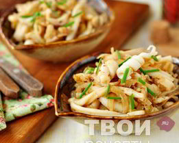 Кальмары жареные