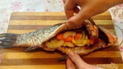 карась в фольге в духовке