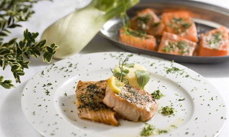 Рецепт лосося с фенхелем и перно