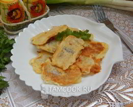 Минтай в кляре