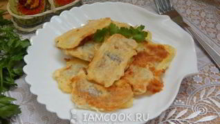 Минтай в кляре