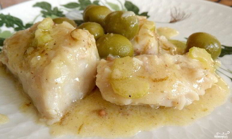 Рецепт окуня в сметане