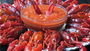 Раки в томатном соусе