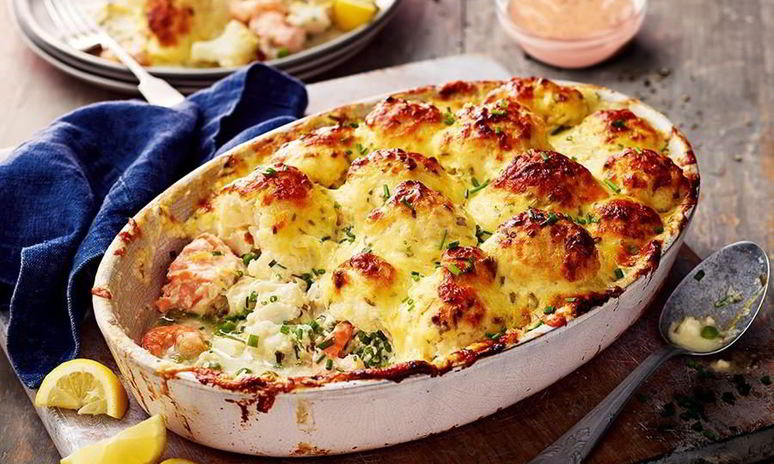 Рецепт рыбы с цветной капустой