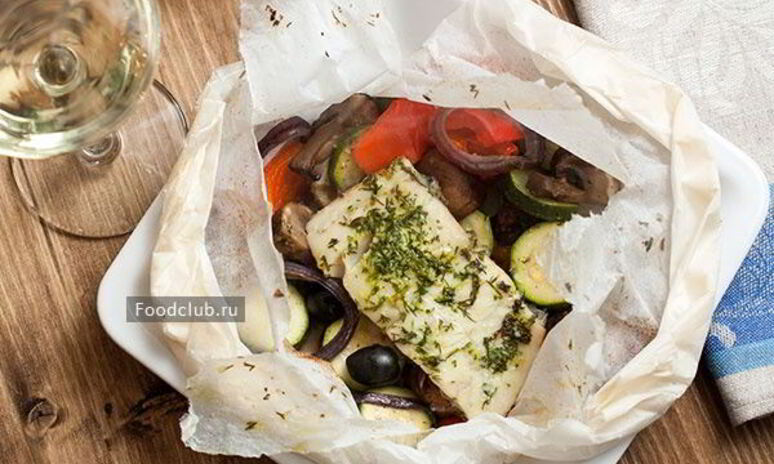 Рецепт рыбы в пергаменте