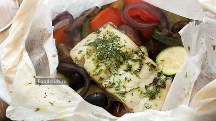 рыба в пергаменте