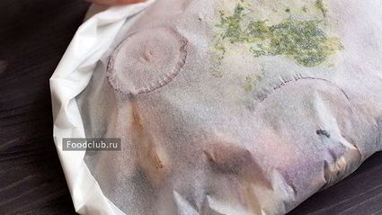 рыба в пергаменте