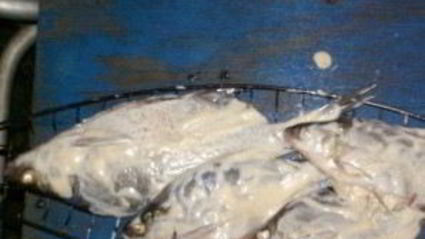 рыба, запеченная на решетке