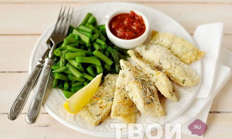 Рецепт рыбных палочек