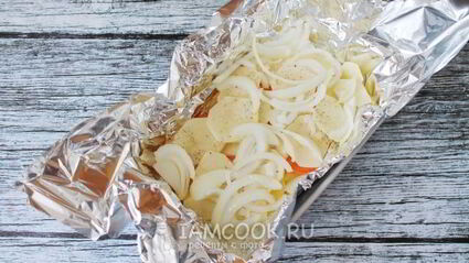 щука с картофелем и майонезом в духовке