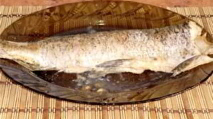 щука со сметаной в духовке