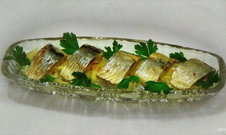 Рецепт сельди в томатном маринаде