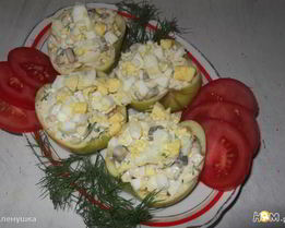 Сельдь в яблоках