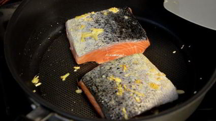 семга с эстрагоном