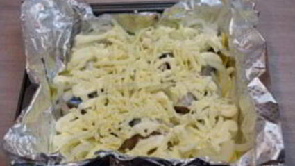 скумбрия кусочками в духовке