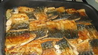 Скумбрия со сметаной