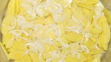 скумбрия в духовке с картофелем