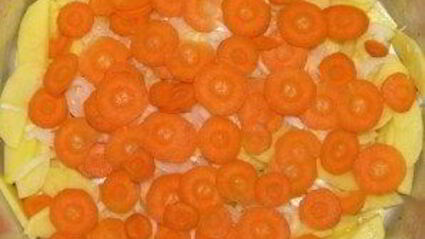 скумбрия в духовке с картофелем