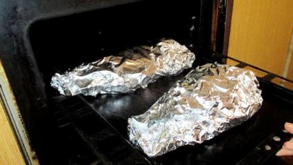 скумбрия в майонезе в духовке запеченная с луком в фольге