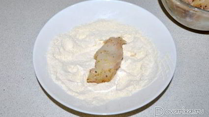 треска, запеченная в омлете