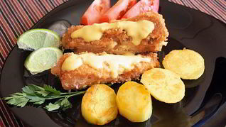 Жареная рыба с миндальной корочкой