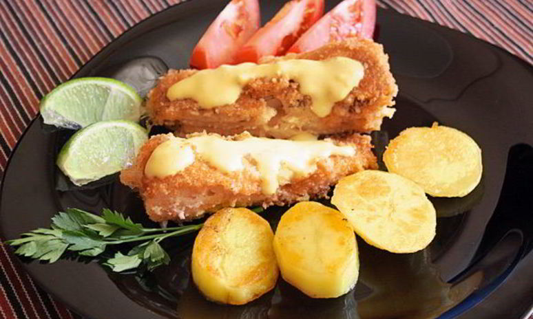 Рецепт жареной рыбы с миндальной корочкой