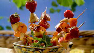 Фруктовые шашлычки