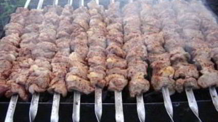 классический шашлык из баранины