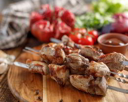 Классический шашлык из свинины
