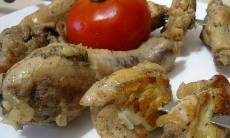 Рецепт куриного шашлыка с уксусом