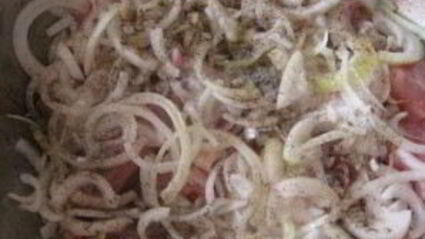 куриный шашлык с уксусом