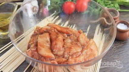 куриный шашлык