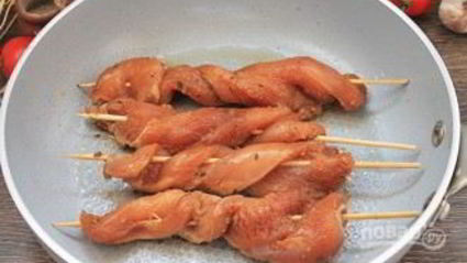 куриный шашлык