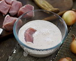 Маринад для шашлыка из свинины