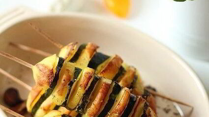 шашлычки из картофеля и цуккини