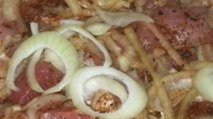 шашлык из говядины с уксусом