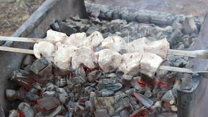 шашлык из говядины