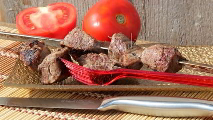 шашлык из говядины