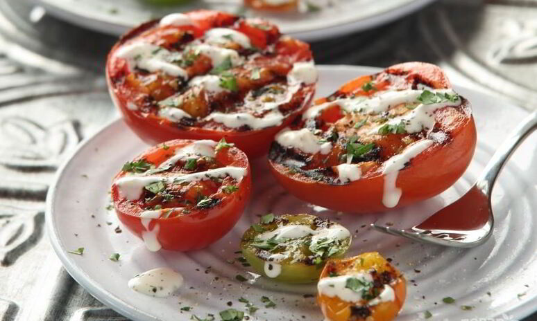 Рецепт шашлыка из помидоров